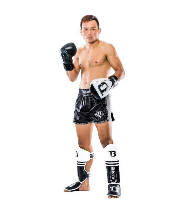 Booster (Kick)Bokshandschoenen Pro Siam 1 Zwart Wit