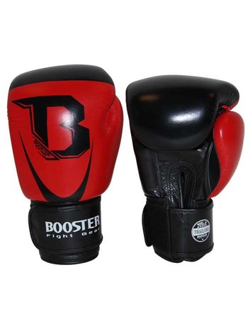 Booster Booster Boxhandschuhe Pro Siam 3 Schwarz Rot Leder