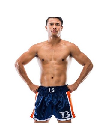 Booster Booster Kickboxing Shorts TBT Pro 4.37 Blue Orange Thaiboxing Short