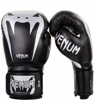 Venum Boxing Gloves Venum Giant 3.0 Black Silver Venum Europe