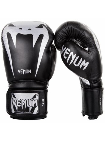 Venum Boxing Gloves Venum Giant 3.0 Black Silver Venum Europe