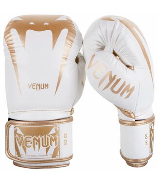Venum Boxing Gloves Venum Giant 3.0 Nappa leather White Gold