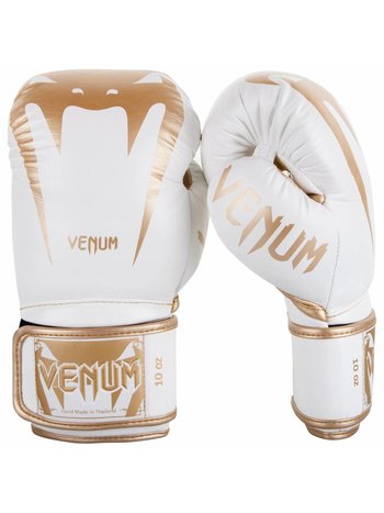 Venum Boxing Gloves Venum Giant 3.0 Nappa leather White Gold