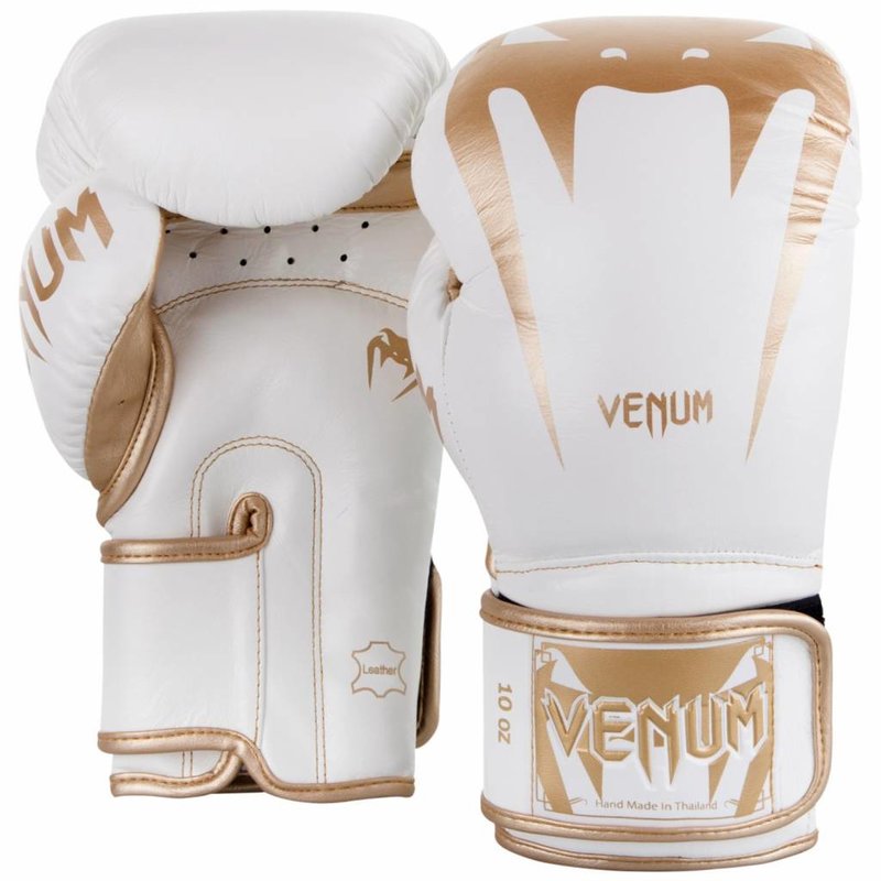 Venum Boxing Gloves Venum Giant 3.0 Nappa leather White Gold
