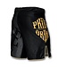 PRIDEorDIE MMA Fightshorts Reckless Zwart Geel