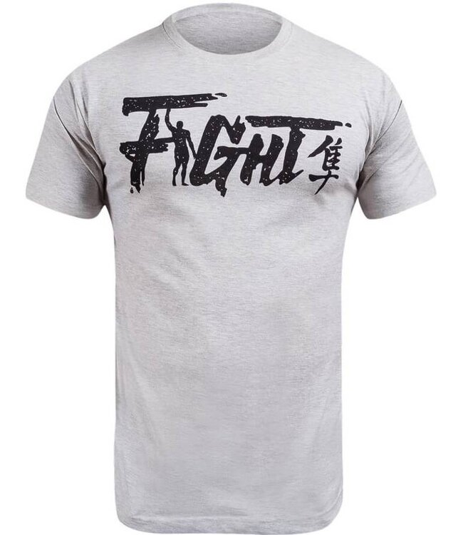 Hayabusa Fight T Shirt Grey Hayabusa Martial Arts Shop
