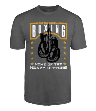 Bad Boy Heavy Hitter T-Shirt Graue Verpacken-T-Shirts