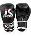 King Pro Boxing Kickboks Handschoenen Zwart KPB/BG 3 Leder