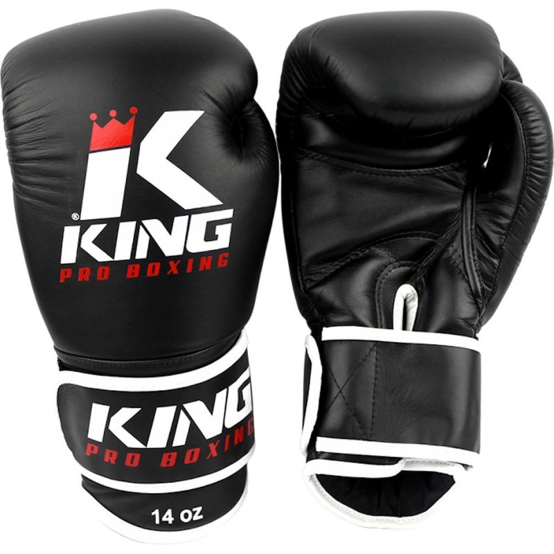 King Pro Boxing King Pro Boxing KPB Boxing Gloves Black KPB/BG 3 Leather