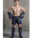 King Pro Boxing KPB/BG Elite 2 Boxing Gloves Black Blue Leather
