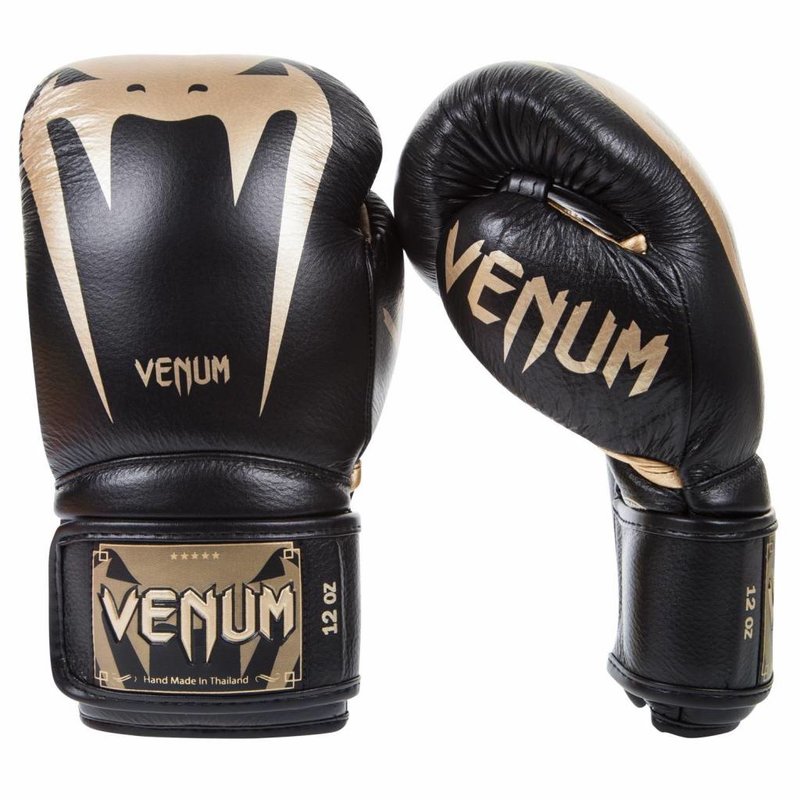 Venum Venum Boxing Gloves Giant 3.0 Black Gold Venum Fight Gear