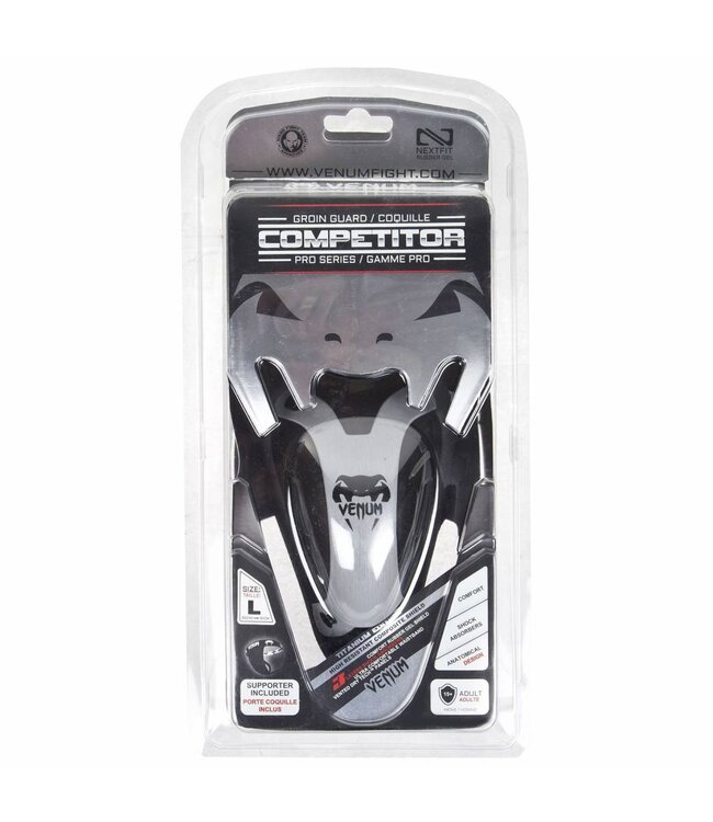 Venum Competitor Tief Schutz Silver Series Groin Guard Venum Protection