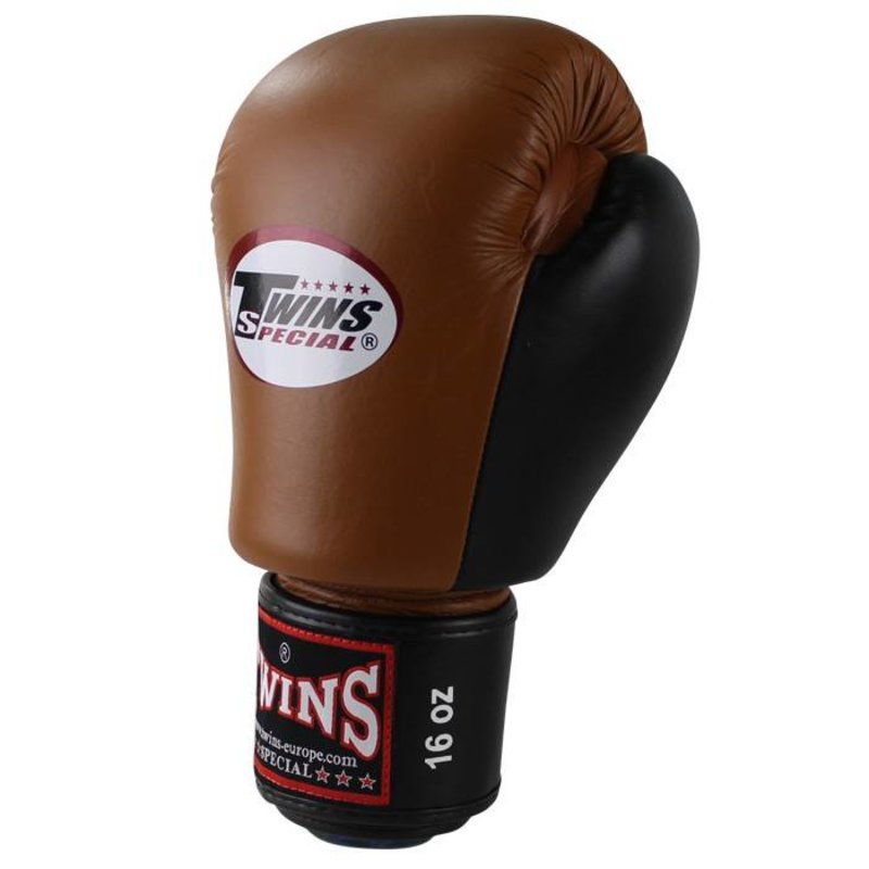 Twins Special Twins Kickboks Bokshandschoenen BGVL-3 Bruin Zwart