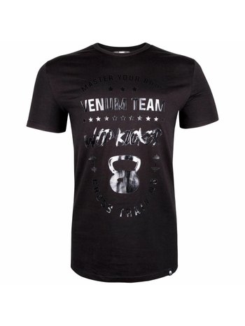 Venum Venum T Shirts Wod Kicker Black Venum Sport Kleding