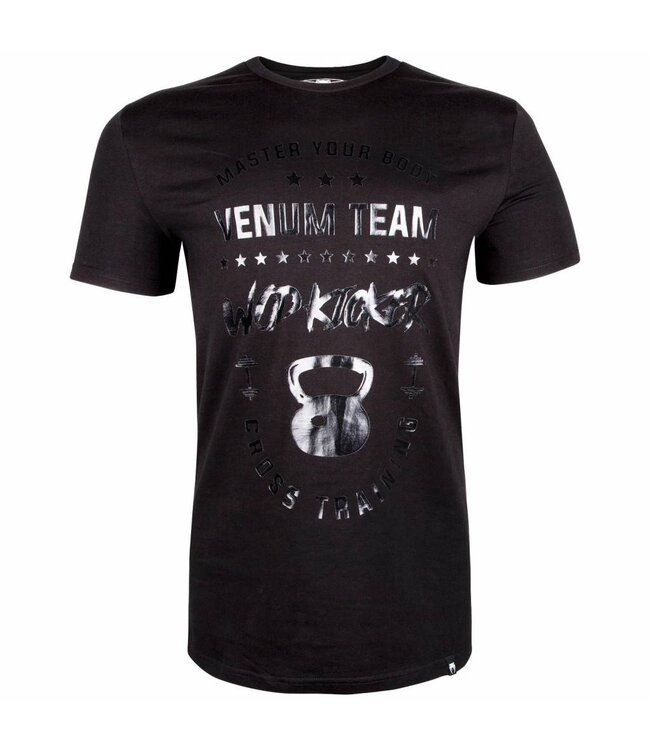 Venum Venum T Shirts Wod Kicker Black Venum Sport Kleding