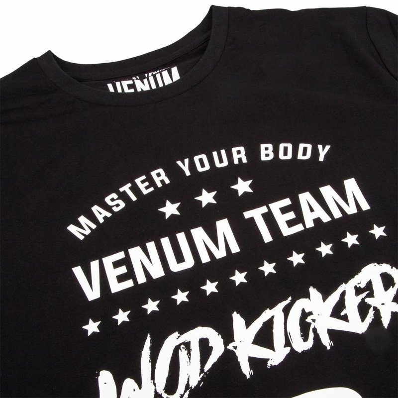 Venum Venum Wod Kicker T Shirt Schwarz Weiss Venum Fight Sports