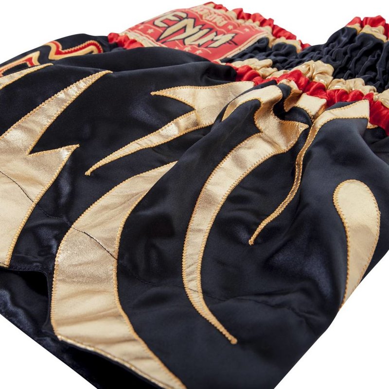 Venum Venum 999 Muay Thai Kickboks Broekje Zwart Goud Vechtsport Artikelen