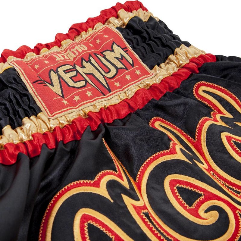 Venum Venum 999 Muay Thai Shorts Black Gold Venum MMA Fightshop