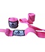 PunchR™  Punch Round HQ Bandage Pink Boxing Hand Wraps No Stretch 260 cm