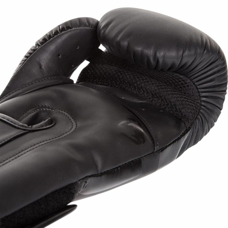 Venum Venum Boxhandschuhe ELITE Schwarz auf Schwarz Kickboxhandschuhe