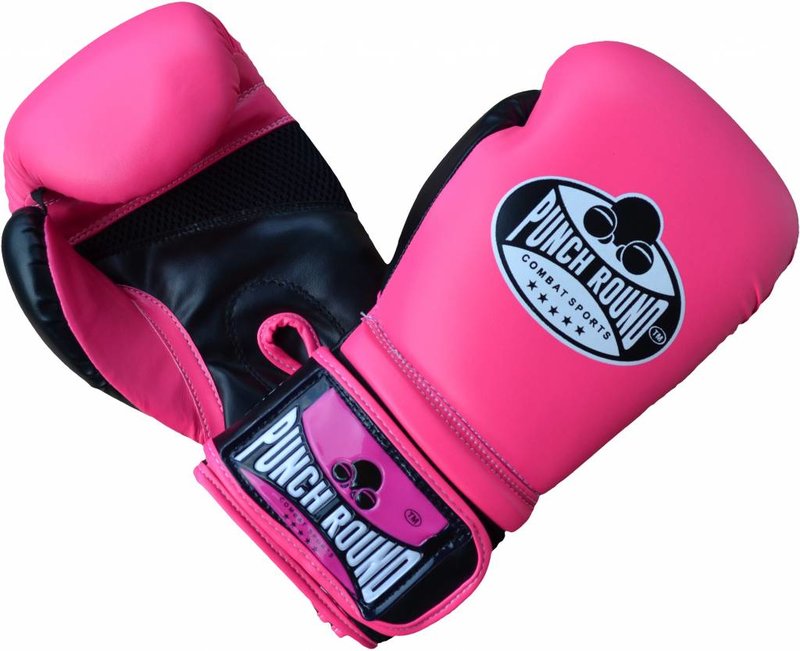 Round Combat Sports | Bokshandschoenen Roze - FIGHTWEAR SHOP