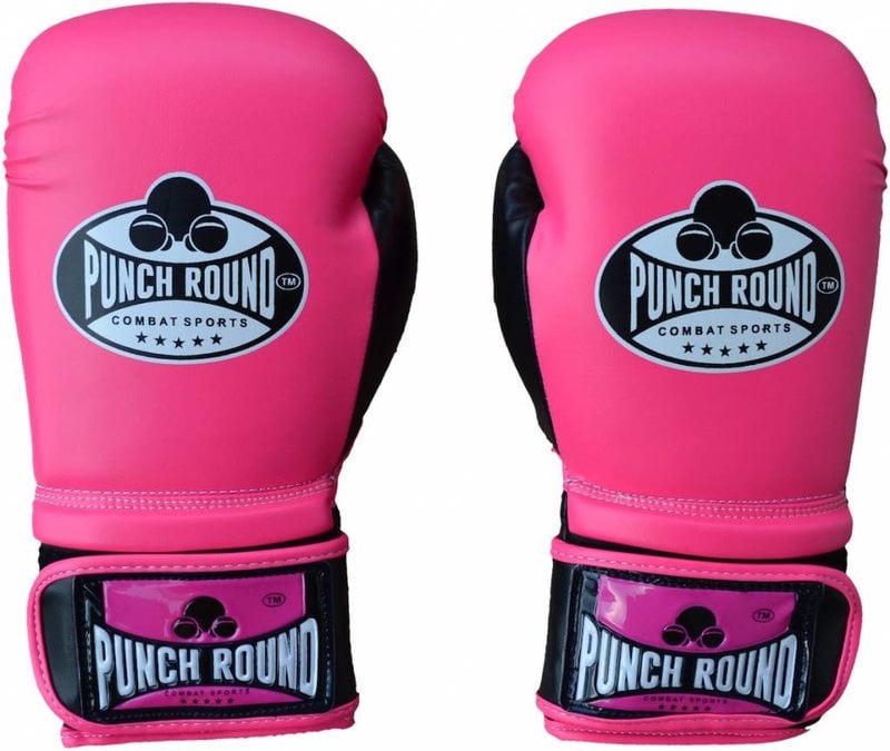 PunchR™  Dames Bokshandschoenen Punch Round Combat Sports Roze