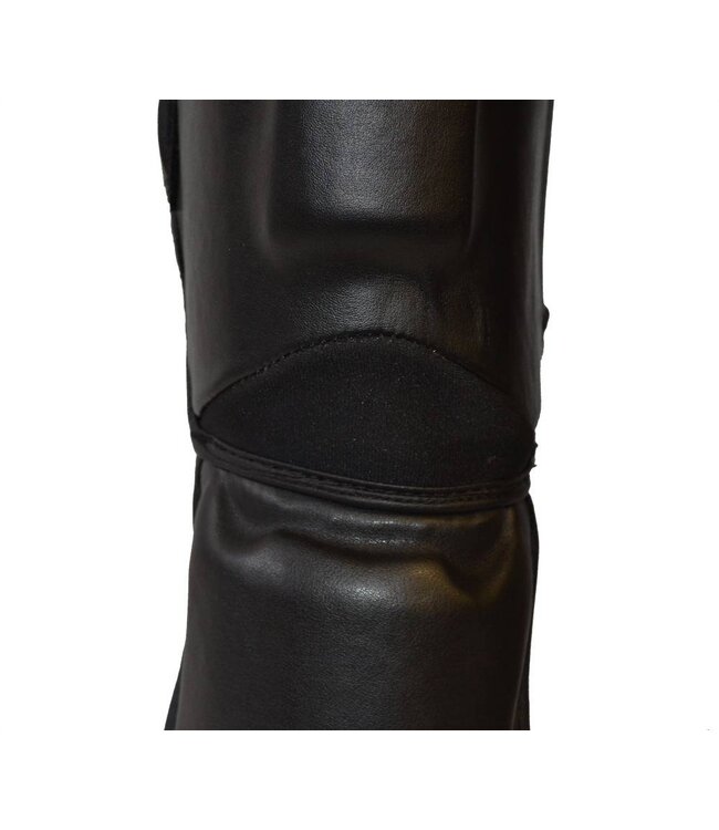 PunchR™  Punch Round Combat Sports Kickboxing Shin Guard Kids Black