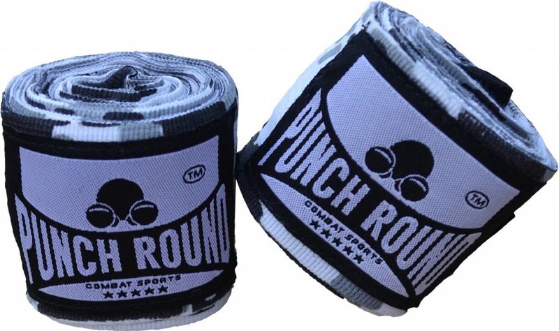 PunchR™  Punch Round™ Perfect Stretch Camo Hand Wraps Bandages 460 cm