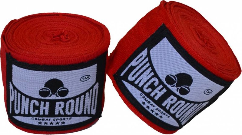 PunchR™  Punch Round™ Perfect Stretch Boxbandagen Rot 460 cm