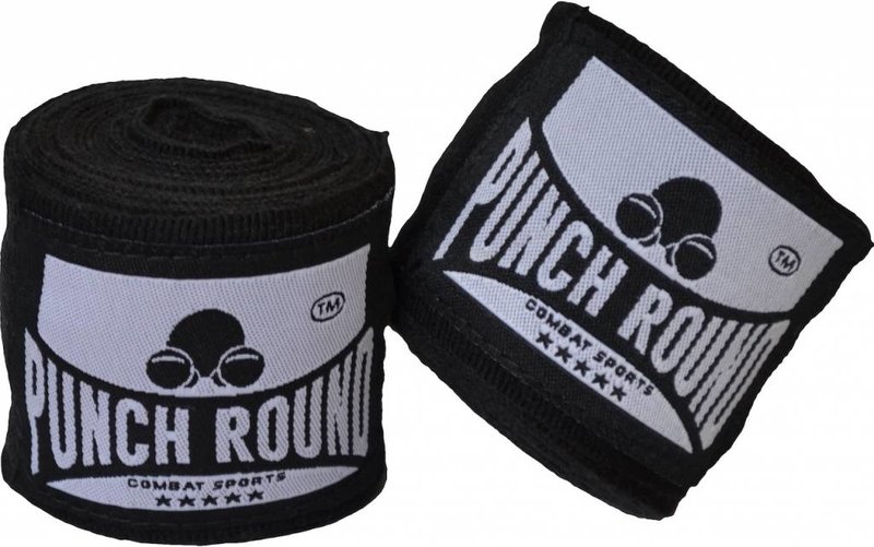 PunchR™  Punch Round™ Perfect Stretch Bandages Zwart 260 cm