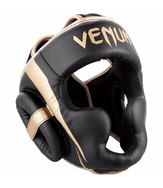 Venum Venum Elite Headgear Black Gold Head Protection
