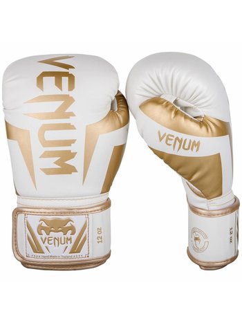 Venum Venum Boxhandschuhe Elite Weiss Gold Venum Deutschland