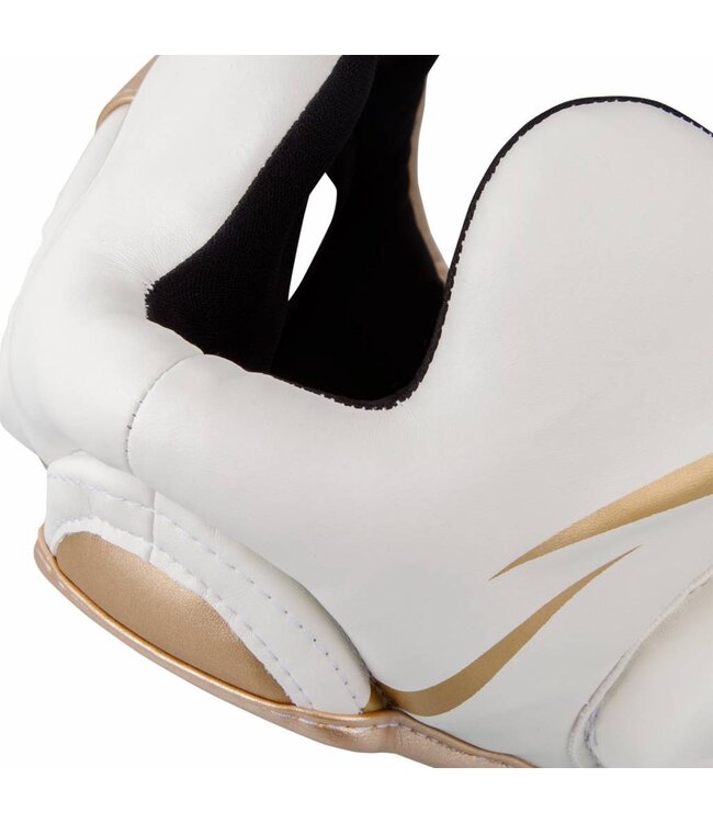 Venum Elite Headgear Kopfschutz Weiss Gold