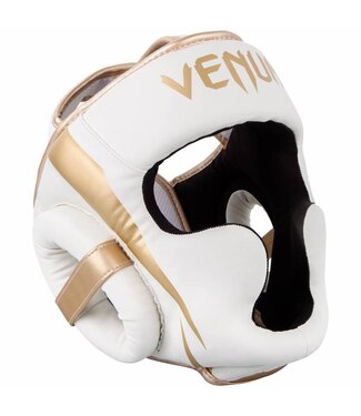 Venum Venum Elite Headgear Kopfschutz Weiss Gold