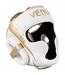 Venum Elite Headgear Kopfschutz Weiss Gold