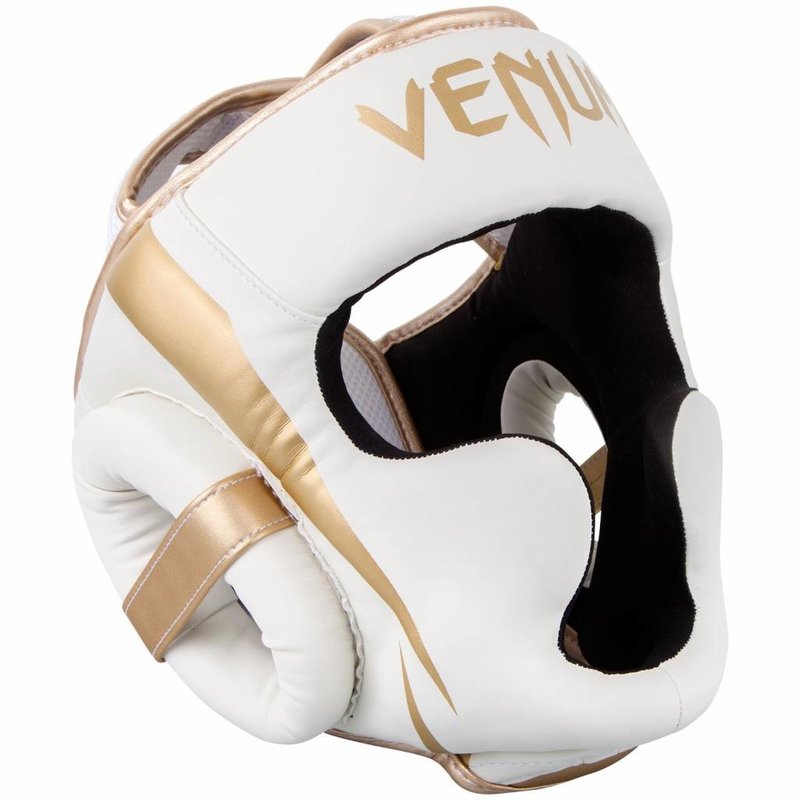 Venum Venum Elite Headgear Kopfschutz Weiss Gold