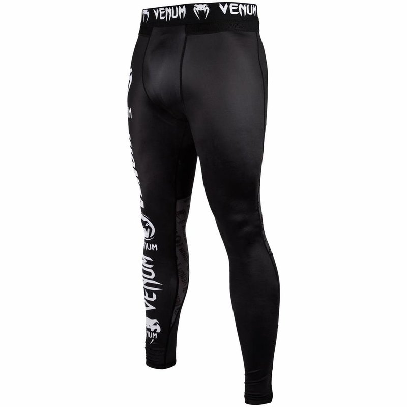 Venum Venum Leggings Logos Spats Tights Zwart Wit