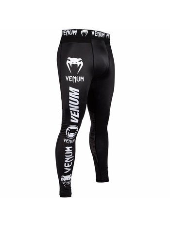 Venum Venum Leggings Logos Spats Tights Zwart Wit