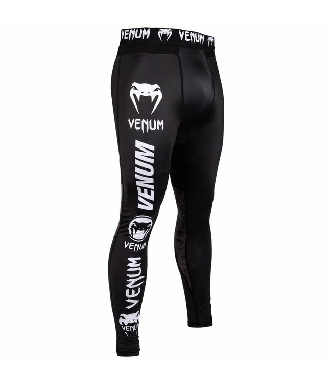 Venum Venum Leggings Logos Spats Tights Zwart Wit