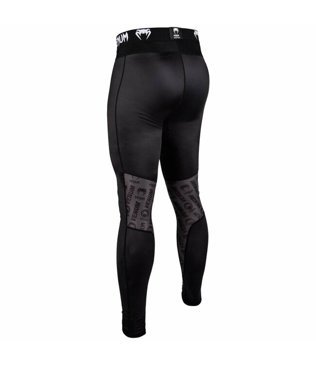 Venum Leggings Logos Spats Tights Zwart Wit