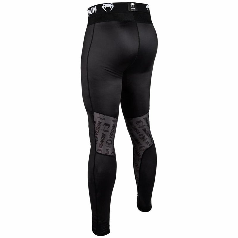 Venum Venum Legging Logos Spats Tights Schwarz Weiss