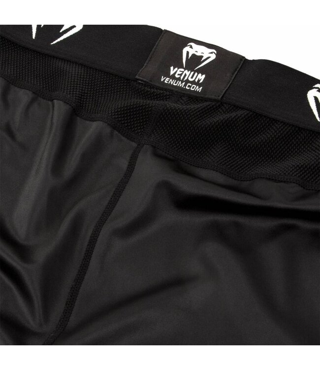 Venum Leggings Logos Spats Tights Zwart Wit