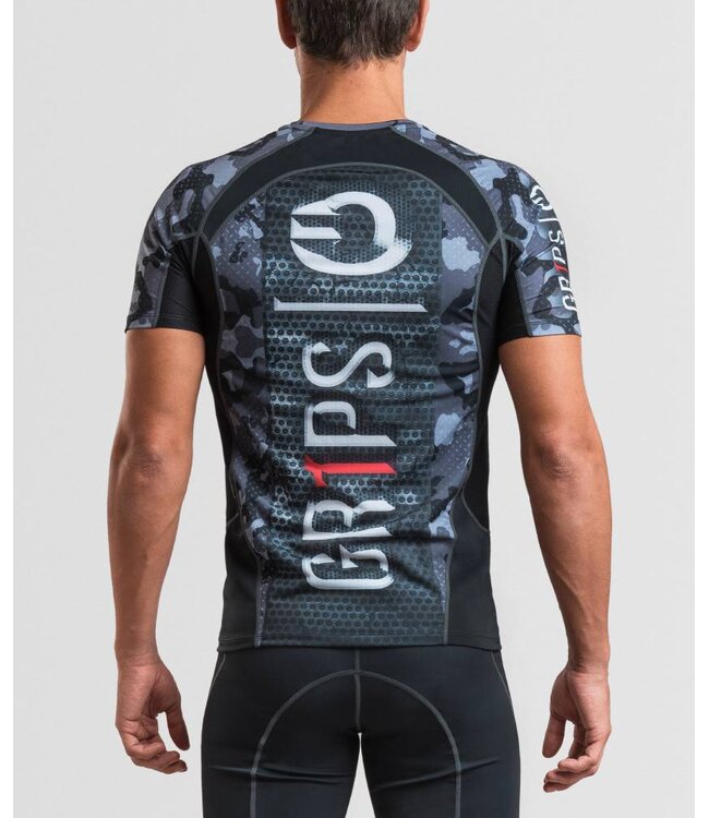 Grips Rash Guard S / S Armadura 2.0 Night Camo Gr1ps