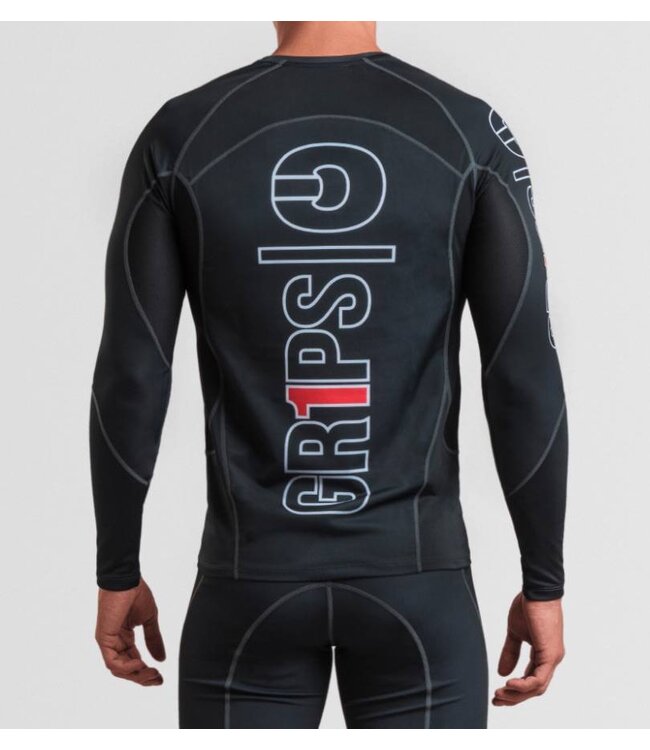 GR1PS - GRIPS Grips Rash Guard L/S Armadura 2.0 Schwarz Gr1ps
