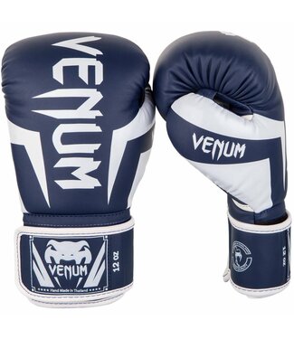Venum Venum Elite Boxhandschuhe - Navy Blau/Weiß