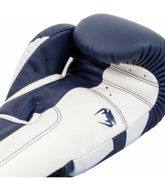 Venum Elite Boxhandschuhe – Blau/Weiß | Für Boxen, Kickboxen & Muay Thai