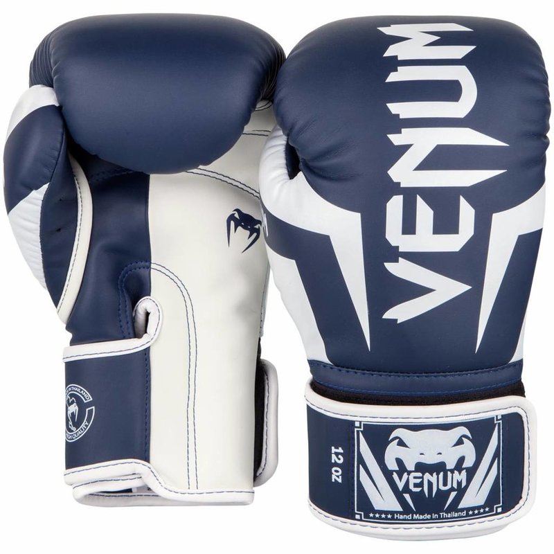 Venum Venum Boxhandschuhe Elite Navy Blau Weiss