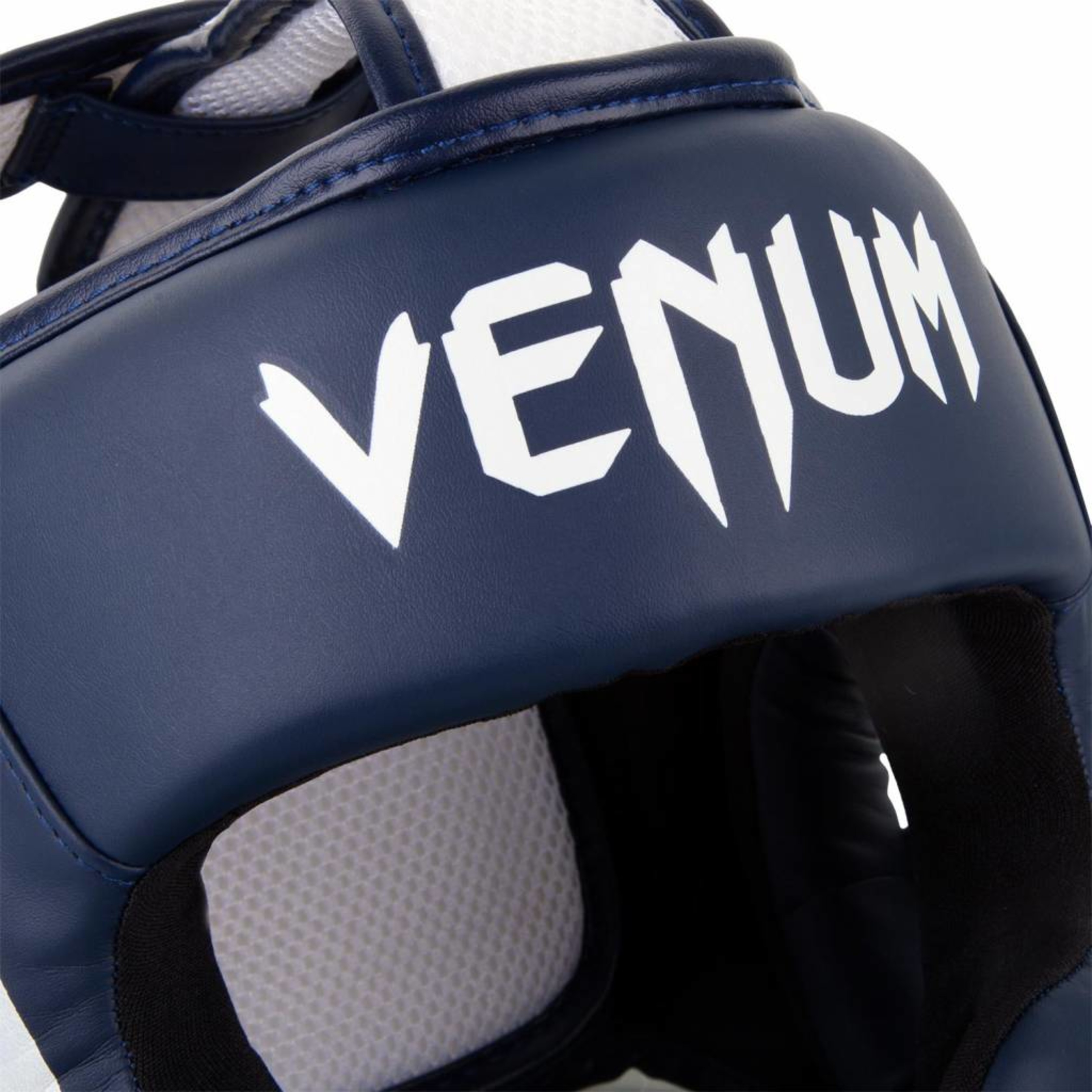 Venum Elite Headgear Navy Blue Head Protection FIGHTWEAR SHOP EUROPE