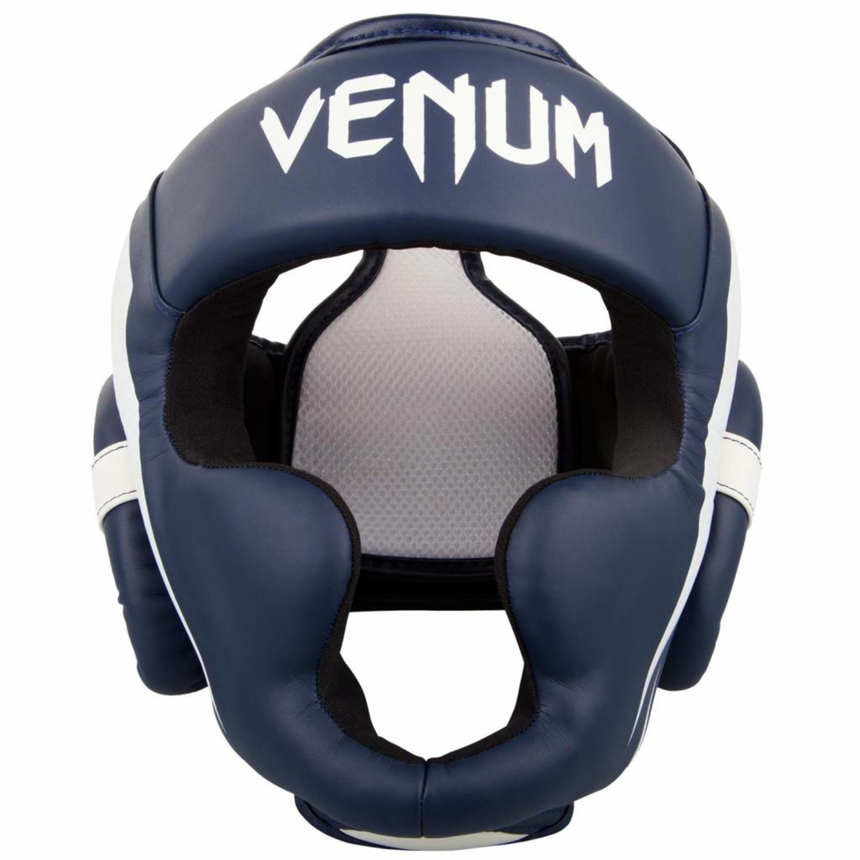 Venum Elite Headgear Navy Blue Head Protection FIGHTWEAR SHOP EUROPE