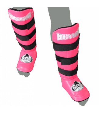 PunchR™  Punch Round Kickbox Beinschutz Experience Luxury PU Rosa